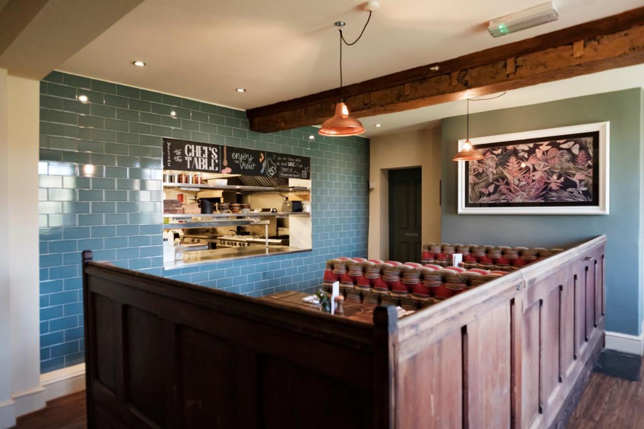 The Bower Inn Bridgwater Eksteriør billede Interior of the restaurant